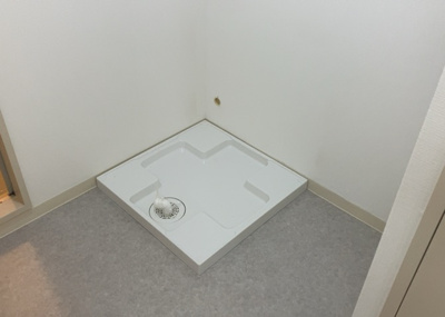 【ランドリースペース】 | パークサイド南大沢３号棟 | ランドリースペースも気になります。洗濯機置場があり「洗う、干す、取り込む、アイロンがけ、たたむ」など、洗濯に関する家事をするための空間です。広さや収納など付帯設備も含めて、詳細は現地でご確認ください。