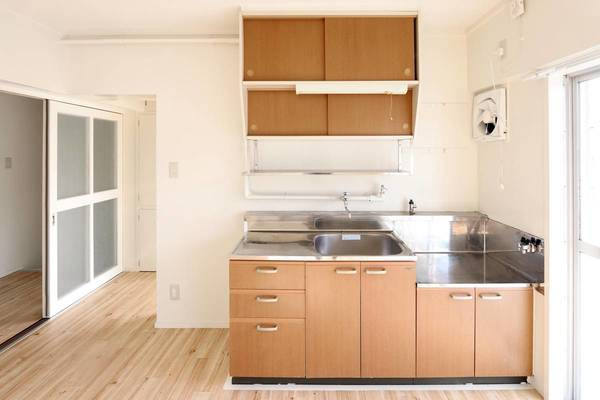 ビレッジハウス直方2号棟のキッチン|ビレッジハウスの同一物件・同一タイプの間取りの写真です