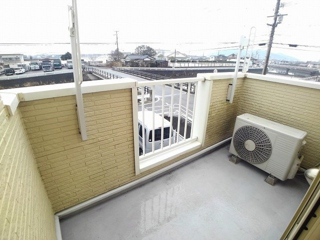 エスポワール吉田Ⅲのバルコニー