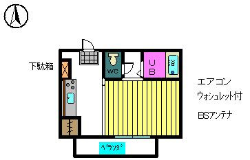【間取り】 | サウスパークハイツ