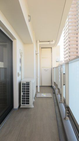 プラウド南堀江のバルコニー