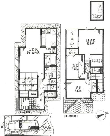フォレストタウン野川の丘の間取り