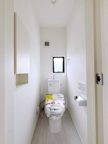 新築戸建・建売　郡山市菜根3丁目　GRAFARE　全1棟のトイレ