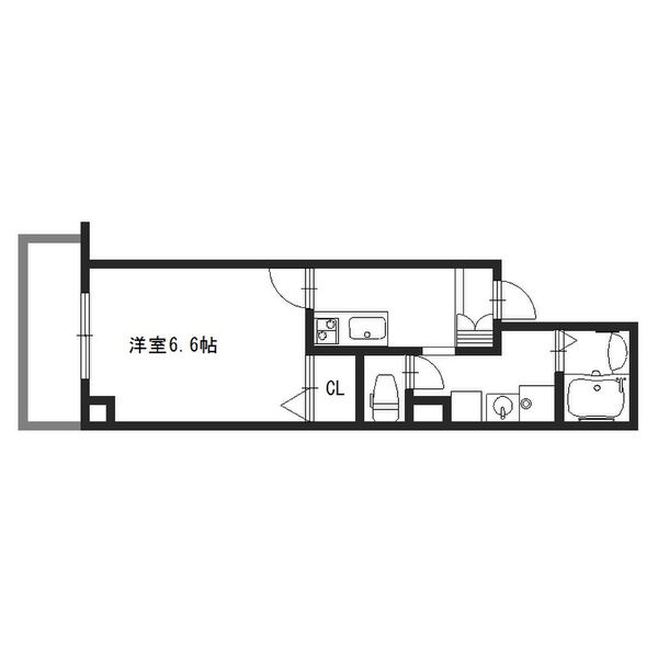 ラ・ヴィ江坂イーストの間取り