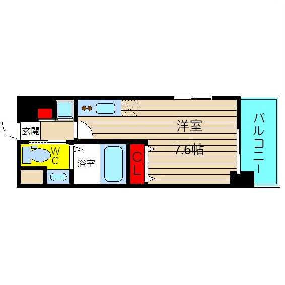 ドゥーエなんば南の間取り|イメージ