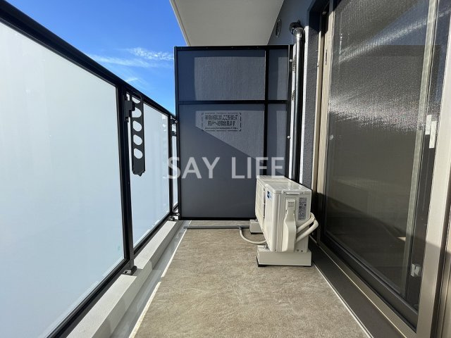 リヴェント森ノ宮のバルコニー