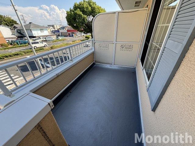 プラージュ・ミディのバルコニー