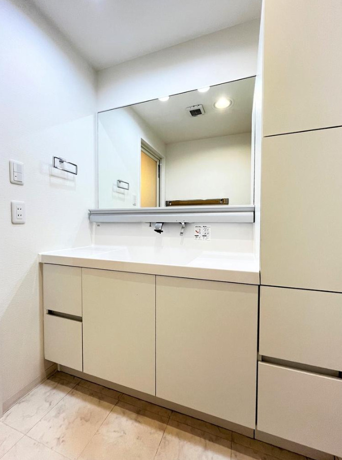 ピュアハイツ南万騎が原【仲介手数料無料】の独立洗面台