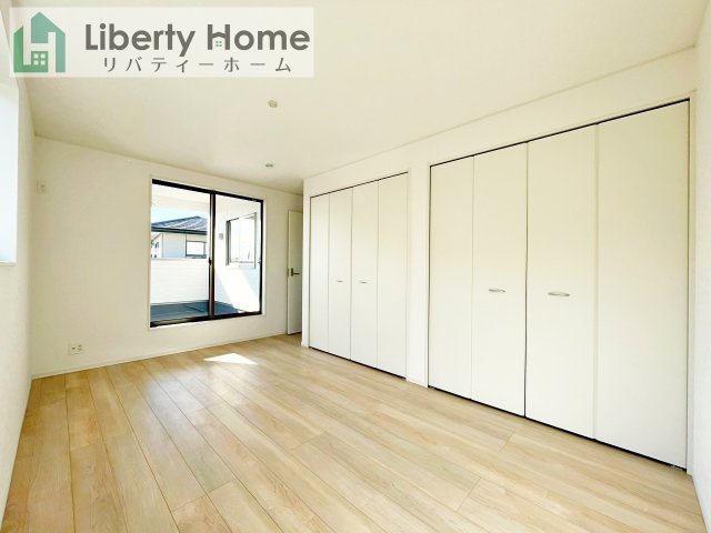 つくば市大曽根第1　新築戸建　1号棟の寝室