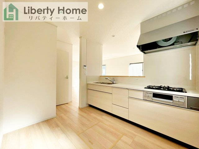 つくば市大曽根第1　新築戸建　1号棟のキッチン