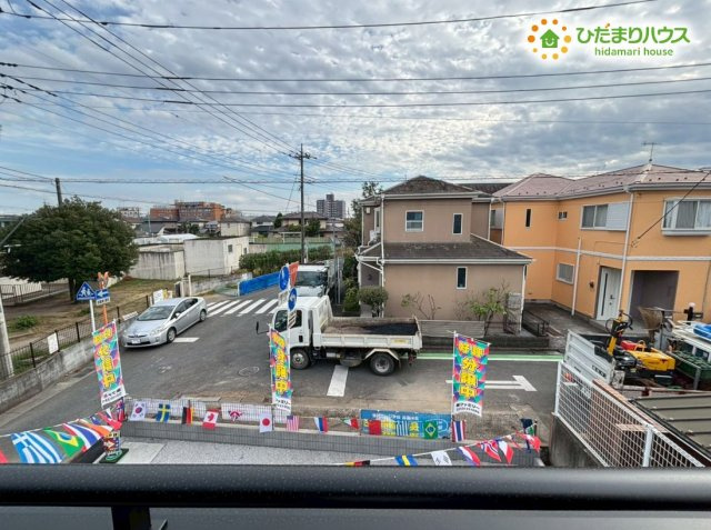 熊谷市石原1丁目　新築一戸建て　リーブルガーデン　01の展望|バルコニーからは遮るもののない開放的な景色が広がります！
遠くまで見渡せるため、季節の移ろいや空の色の変化を毎日楽しむことができます♪