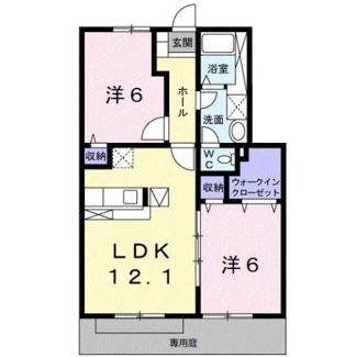 【間取り】 | ソレアード・パレⅡ