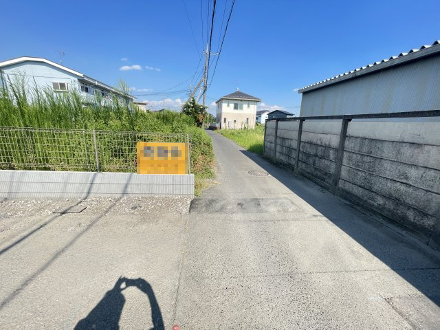 新築戸建・建売　足利市福居町　GRAFARE　全２棟の前面道路含む現地写真|交通量が少ない住宅地です