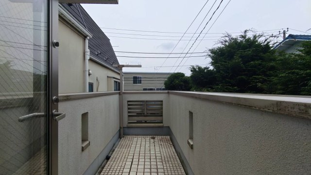 目黒区中町1丁目 戸建のバルコニー
