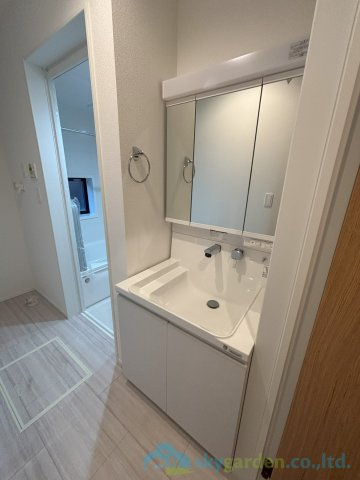 秦野市堀西9期　新築戸建　全1棟1号棟の独立洗面台