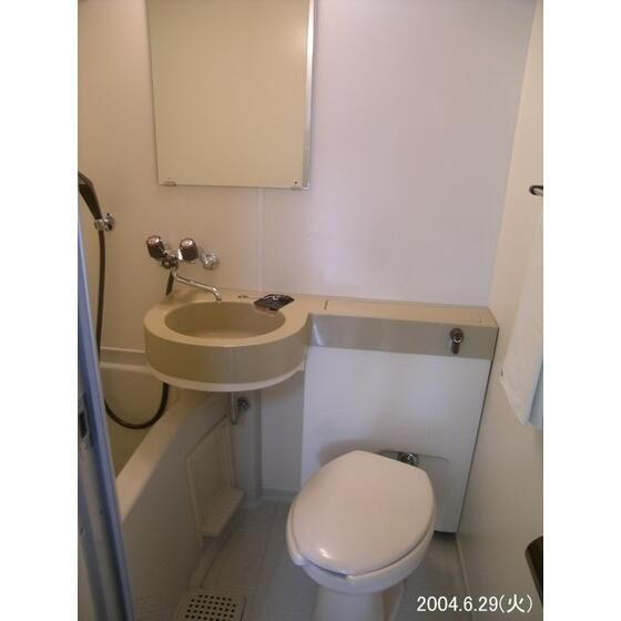 ソレイユ清水の浴室