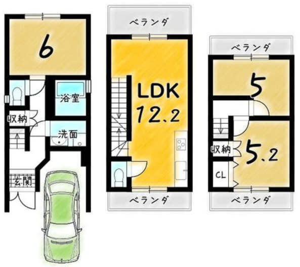 【間取り】 | S22176-養徳