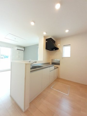 【キッチン】 | フランメゾン南沖洲Ｂ | きれいなキッチンです