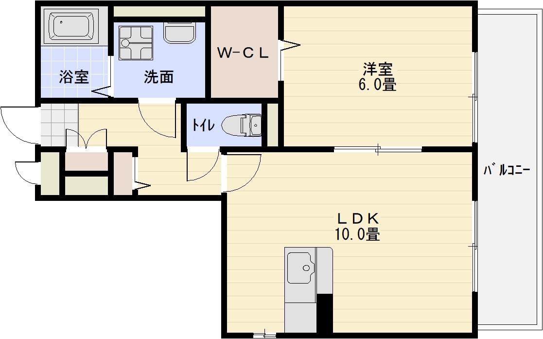 ステラの間取り