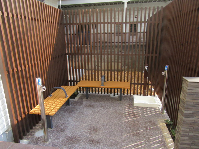 Ｃｌａｉｒ武蔵浦和のその他共用部分|★ペット足洗い場★