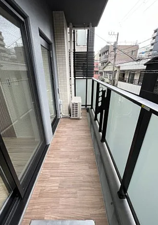 アーバンパーク浅草Ⅱのバルコニー