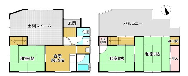 【間取り】 | 陶器北　中古戸建