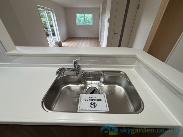 秦野市堀西8期　新築戸建　全2棟2号棟のキッチン