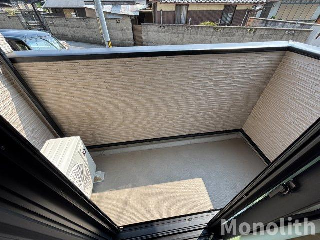 カルム・フリーデFUのバルコニー