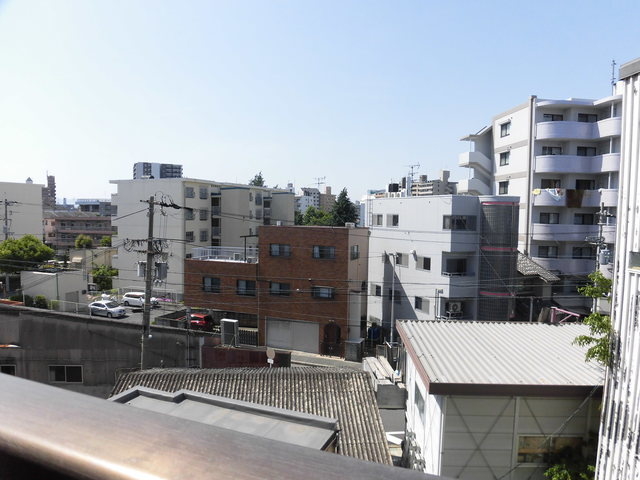 バルコニーからの眺望です