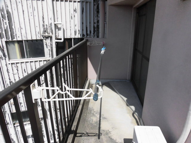 外干しの出来るバルコニーです