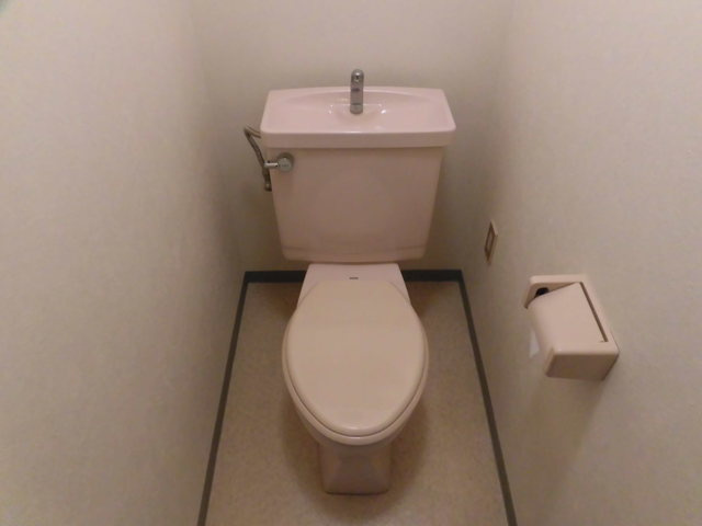 清潔感のあるトイレです