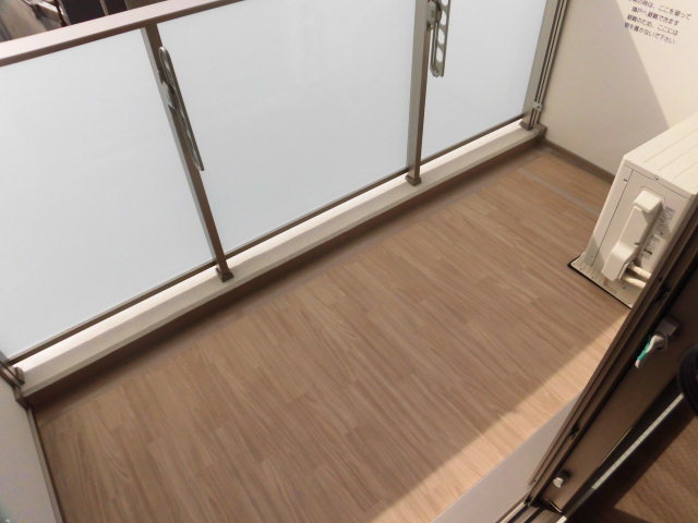 日当たりの良いバルコニーです。