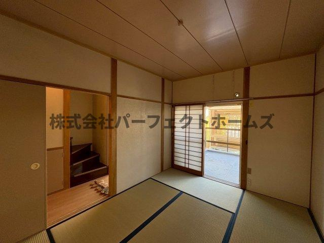 池田1丁目戸建　賃貸の和室|和室があれば、来客や子供用のスペースとして活躍します