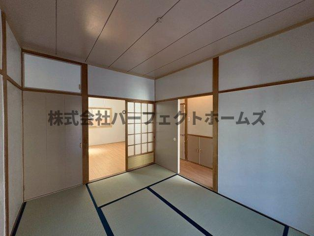 池田1丁目戸建　賃貸の和室|和室があれば、来客や子供用のスペースとして活躍します