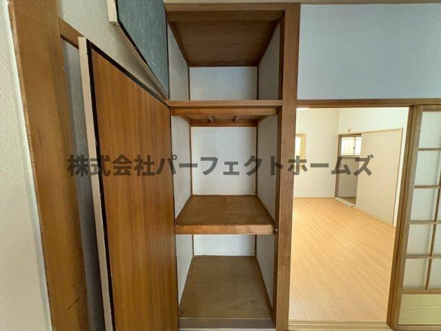 池田1丁目戸建　賃貸の収納|専用の収納スペースです
