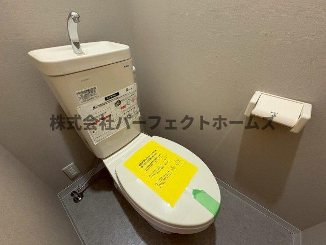 池田1丁目戸建　賃貸のトイレ|シンプルで使いやすいトイレです