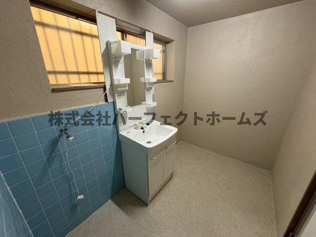 池田1丁目戸建　賃貸の洗面所|洗面所です