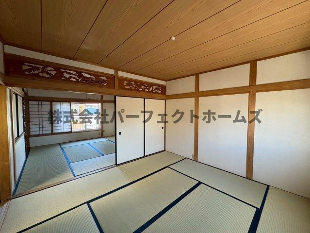 池田1丁目戸建　賃貸の和室|い草の香りが落ち着く素敵な和室です