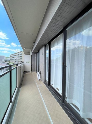 藤和シティコープ港北中川のバルコニー