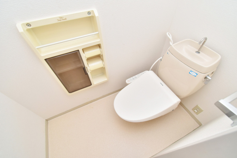 サンハイツAKIYAMAのトイレ|ゆったりとした空間のトイレです