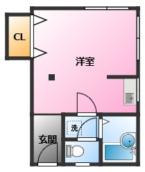 やままんハイツ1の間取り|2025年8月フルリノベーション済み♪