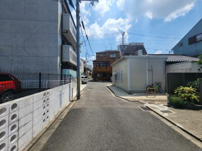 メゾンモントブルーメの地図|前面道路
