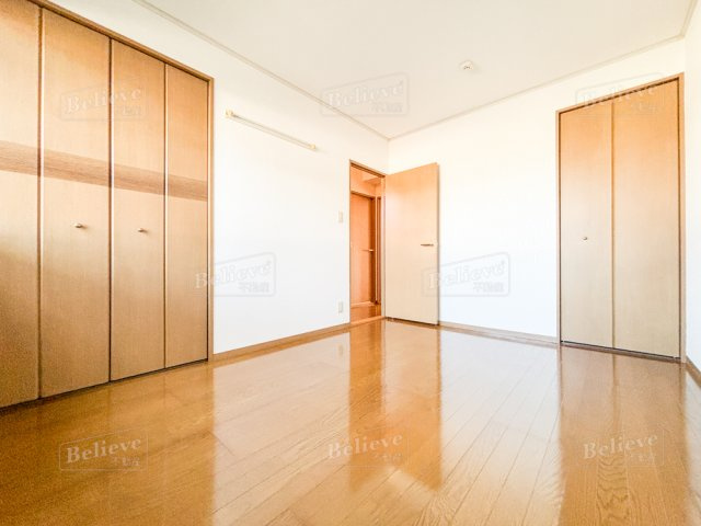 セジュール東櫛原の寝室|クローゼット付きの寝室です☆