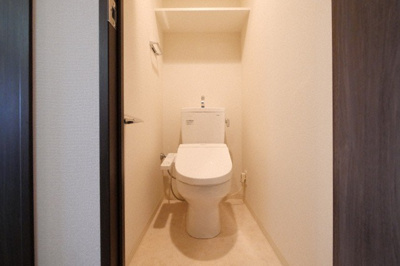【トイレ】 | プレサンス立売堀パークシティ | 落ち着いたトイレです