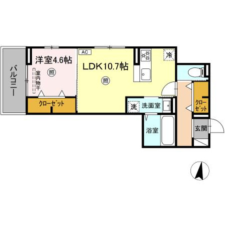 Ｄ－ＲＯＯＭ高須２丁目　A棟