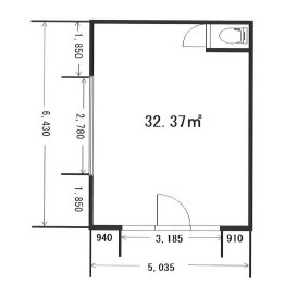 ヴィラ二見の間取り