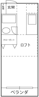 【間取り】 | 福島県喜多方市塩川町御殿場6丁目一棟アパート