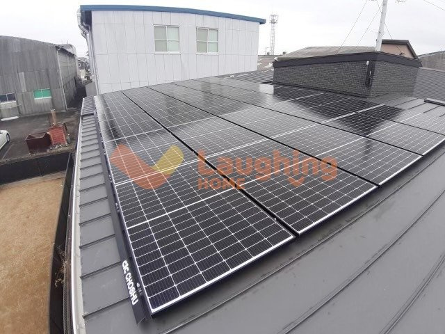 梅満町平屋戸建の発電・温水設備