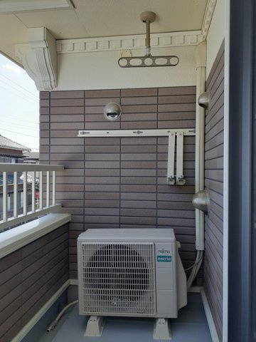 プランタンのバルコニー|お洗濯にも便利なバルコニー付き