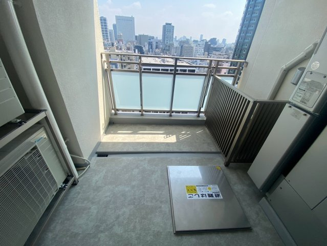 グランドメゾン北堀江レジデンスのバルコニー